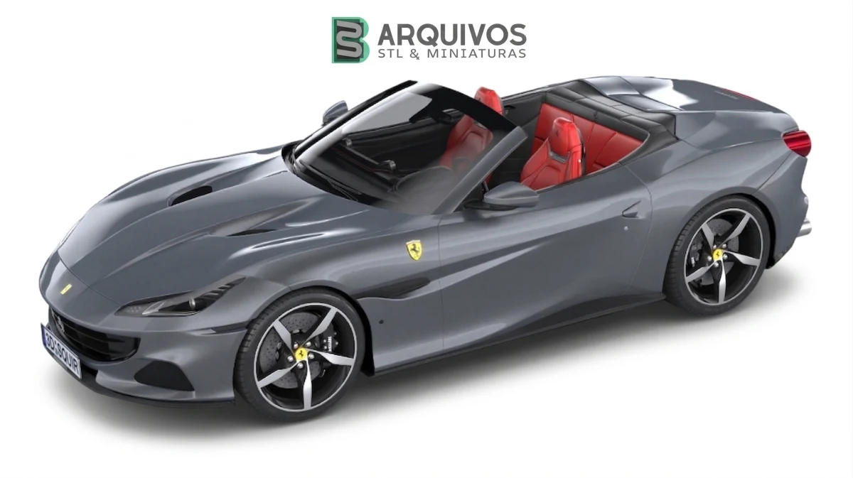 Modelo 3D STL - Ferrari Portofino M 2021 — foto 8